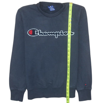 Mens UK Size S Champion Blue Pullover Sweatshirt