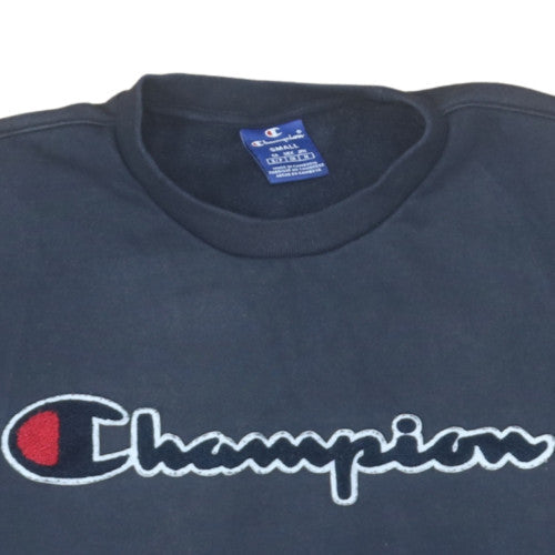 Mens UK Size S Champion Blue Pullover Sweatshirt