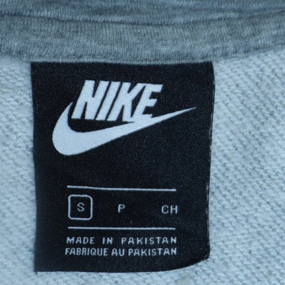 Mens UK Size S Nike Grey Pullover Hoodie