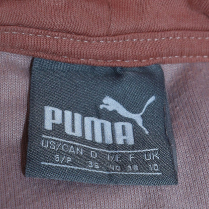 Womens UK Size 10 PUMA Pink Pullover Hoodie