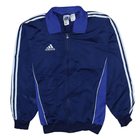 Mens UK Size M adidas Blue Running & JoggingGym & TrainingFootball Jacket
