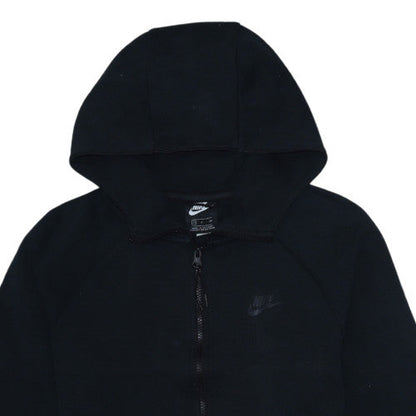 Mens UK Size S Nike Black Full Zip Hoodie