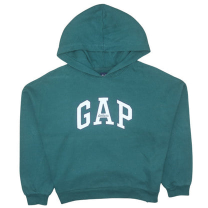 Womens UK Size S Gap Green Pullover Hoodie