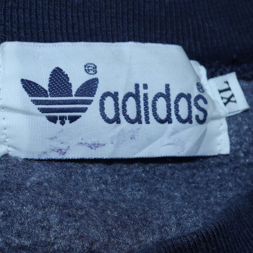 Mens UK Size XL adidas Blue Pullover Sweatshirt