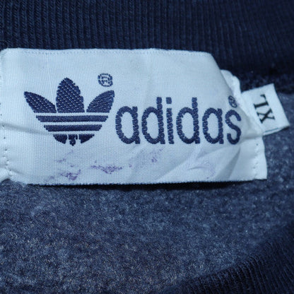 Mens UK Size XL adidas Blue Pullover Sweatshirt