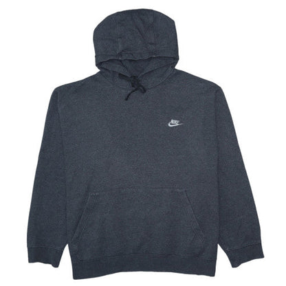 Womens UK Size 2XL Nike Grey Pullover Hoodie