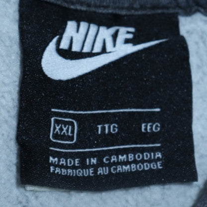 Womens UK Size 2XL Nike Grey Pullover Hoodie