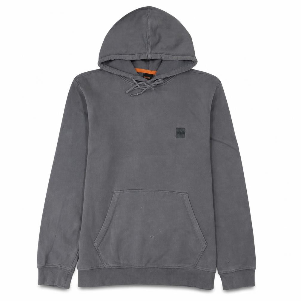 Mens UK Size L Boss Grey Pullover Hoodie