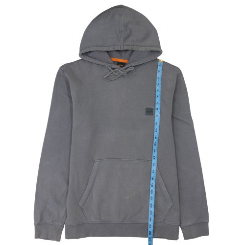 Mens UK Size L Boss Grey Pullover Hoodie