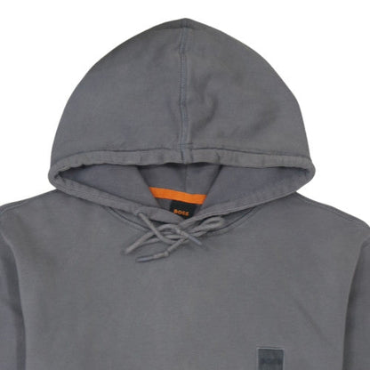 Mens UK Size L Boss Grey Pullover Hoodie