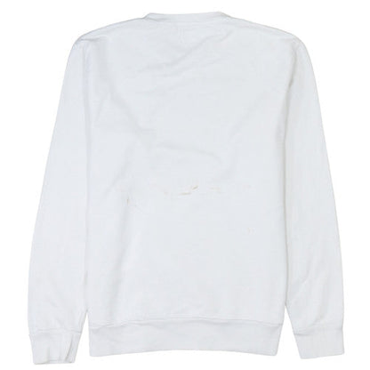 Mens UK Size M Levi's White Pullover Sweatshirt