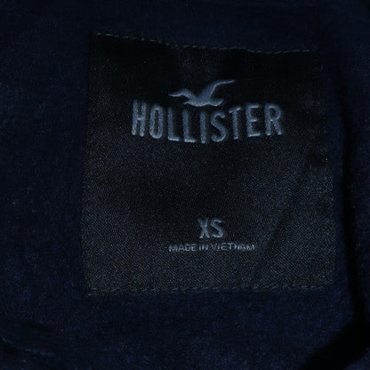 Mens UK Size XS Hollister Blue Pullover Hoodie