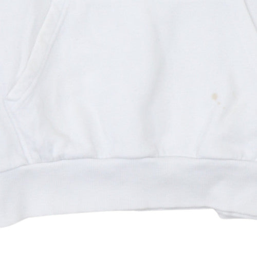Girls UK Size 13-14 Years ellesse White Pullover Hoodie