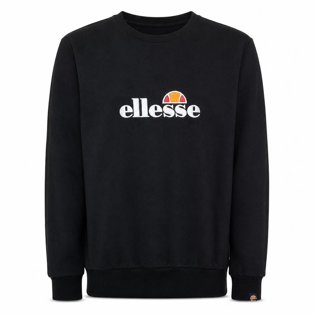 Mens UK Size XS ellesse Black Pullover Sweatshirt