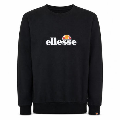 Mens UK Size XS ellesse Black Pullover Sweatshirt