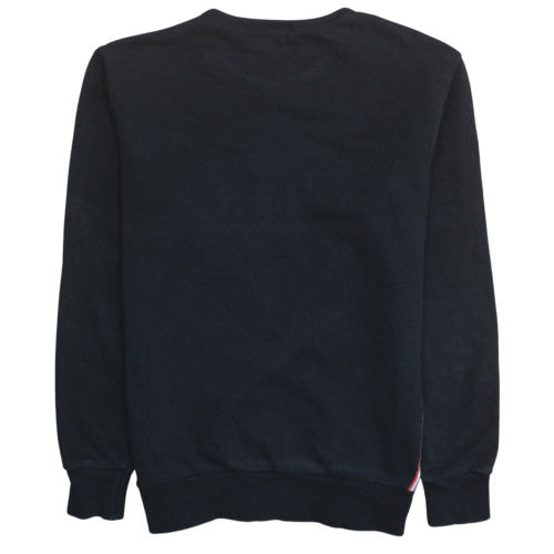 Mens UK Size XS ellesse Black Pullover Sweatshirt