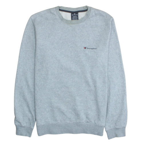 Mens UK Size M Champion Grey Pullover Sweatshirt