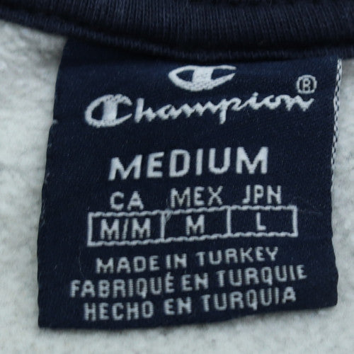 Mens UK Size M Champion Grey Pullover Sweatshirt