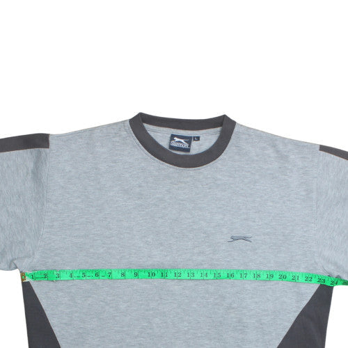 Womens UK Size L Slazenger Grey Pullover Sweatshirt