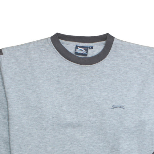 Womens UK Size L Slazenger Grey Pullover Sweatshirt