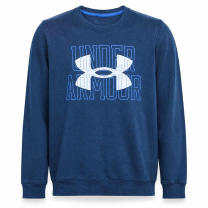 Mens UK Size S Under armour Blue Pullover Sweatshirt