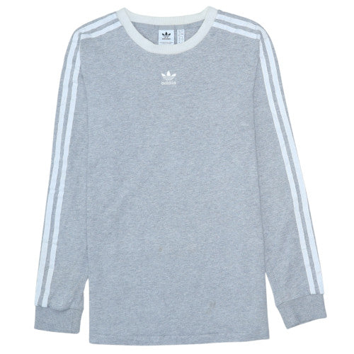 Womens UK Size 12 adidas Grey Pullover Sweatshirt