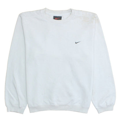 Mens UK Size S Nike White Pullover Sweatshirt