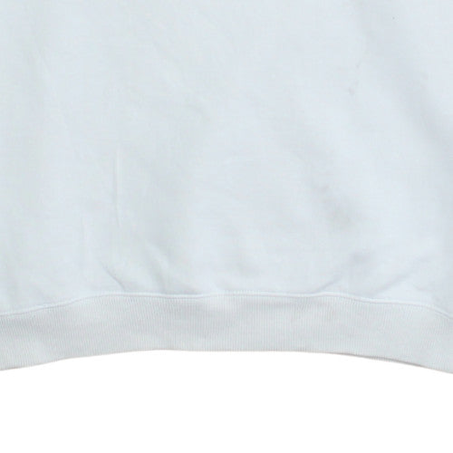 Mens UK Size S Nike White Pullover Sweatshirt