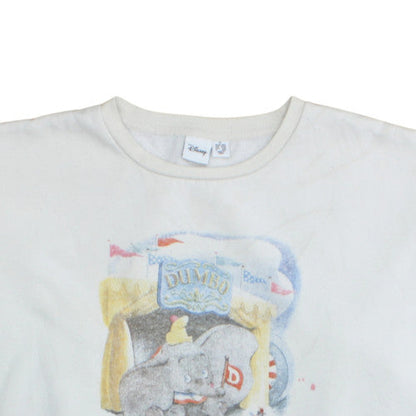 Womens UK Size M Disney White Pullover Sweatshirt