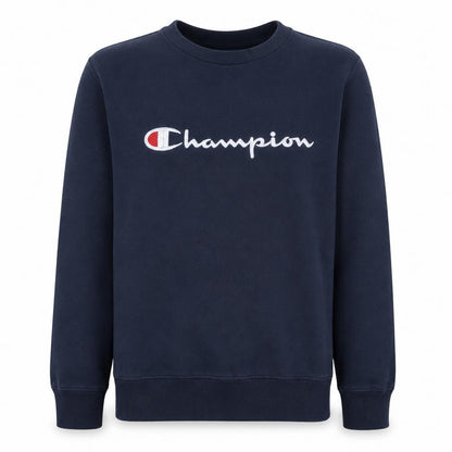Mens UK Size M Champion Blue Pullover Sweatshirt