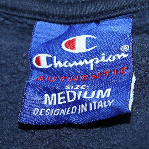 Mens UK Size M Champion Blue Pullover Sweatshirt