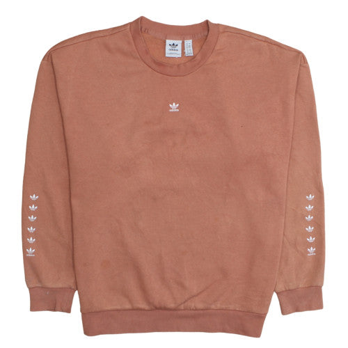 Womens UK Size 10 adidas Brown Pullover Sweatshirt