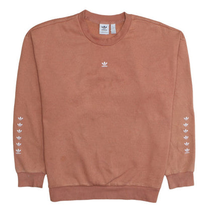 Womens UK Size 10 adidas Brown Pullover Sweatshirt