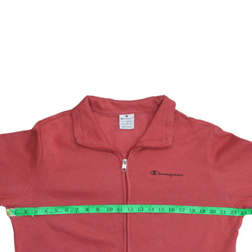 Womens UK Size 2XL Champion Red Gym & Training Running & Jogging Walking Jacket