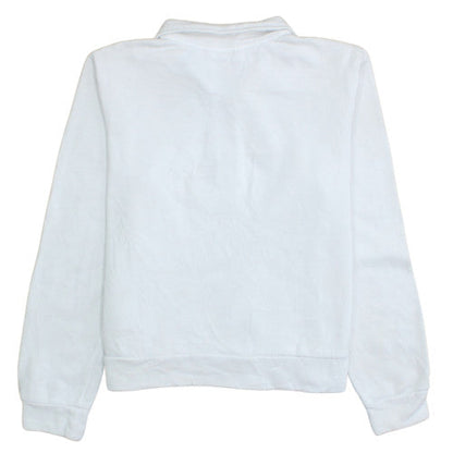 Womens UK Size M PUMA White Pullover Sweatshirt