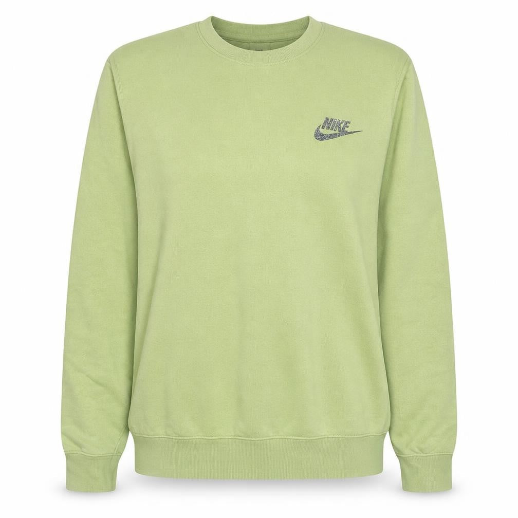 Womens UK Size M Nike Green Pullover Sweatshirt