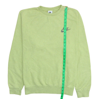 Womens UK Size M Nike Green Pullover Sweatshirt