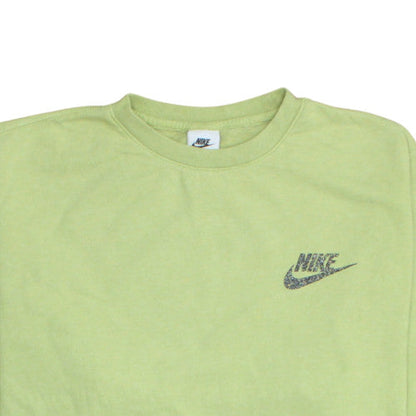 Womens UK Size M Nike Green Pullover Sweatshirt