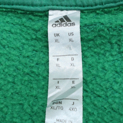 Mens UK Size XL adidas Green Pullover Sweatshirt