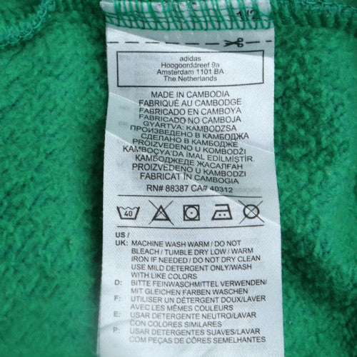 Mens UK Size XL adidas Green Pullover Sweatshirt