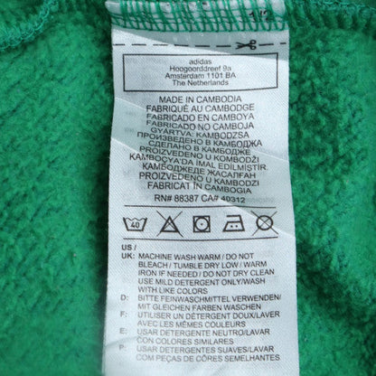 Mens UK Size XL adidas Green Pullover Sweatshirt