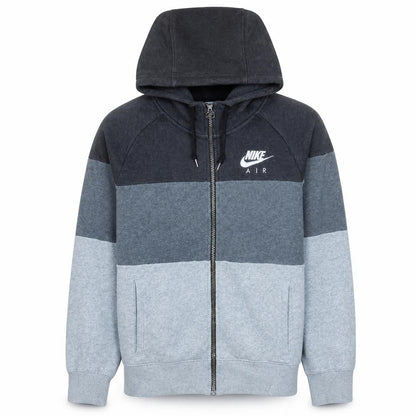 Mens UK Size S Nike Grey Full Zip Hoodie