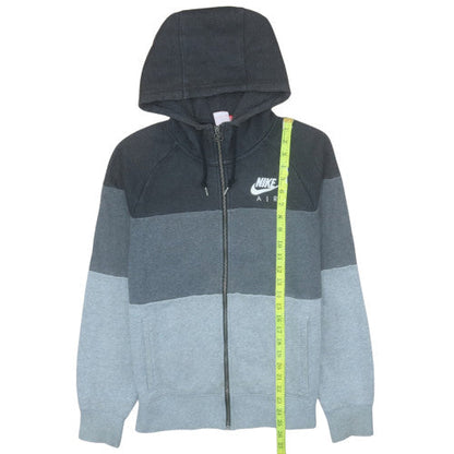 Mens UK Size S Nike Grey Full Zip Hoodie