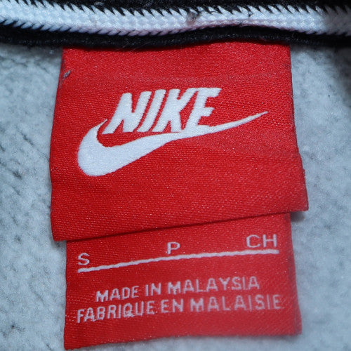 Mens UK Size S Nike Grey Full Zip Hoodie