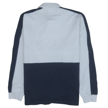 Mens UK Size L Tommy Jeans Multicoloured Henley Sweatshirt