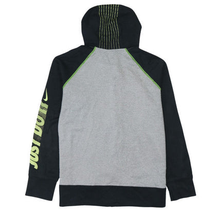 Mens UK Size XL Nike Grey Full Zip Hoodie
