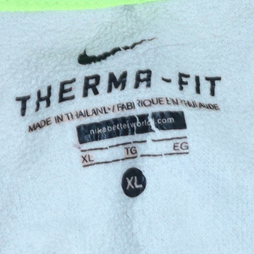 Mens UK Size XL Nike Grey Full Zip Hoodie