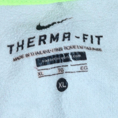 Mens UK Size XL Nike Grey Full Zip Hoodie