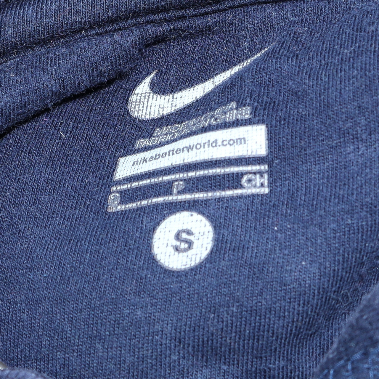 Mens UK Size S Nike Blue Pullover Hoodie