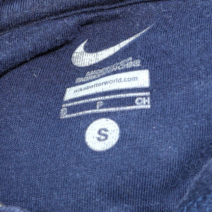 Mens UK Size S Nike Blue Pullover Hoodie